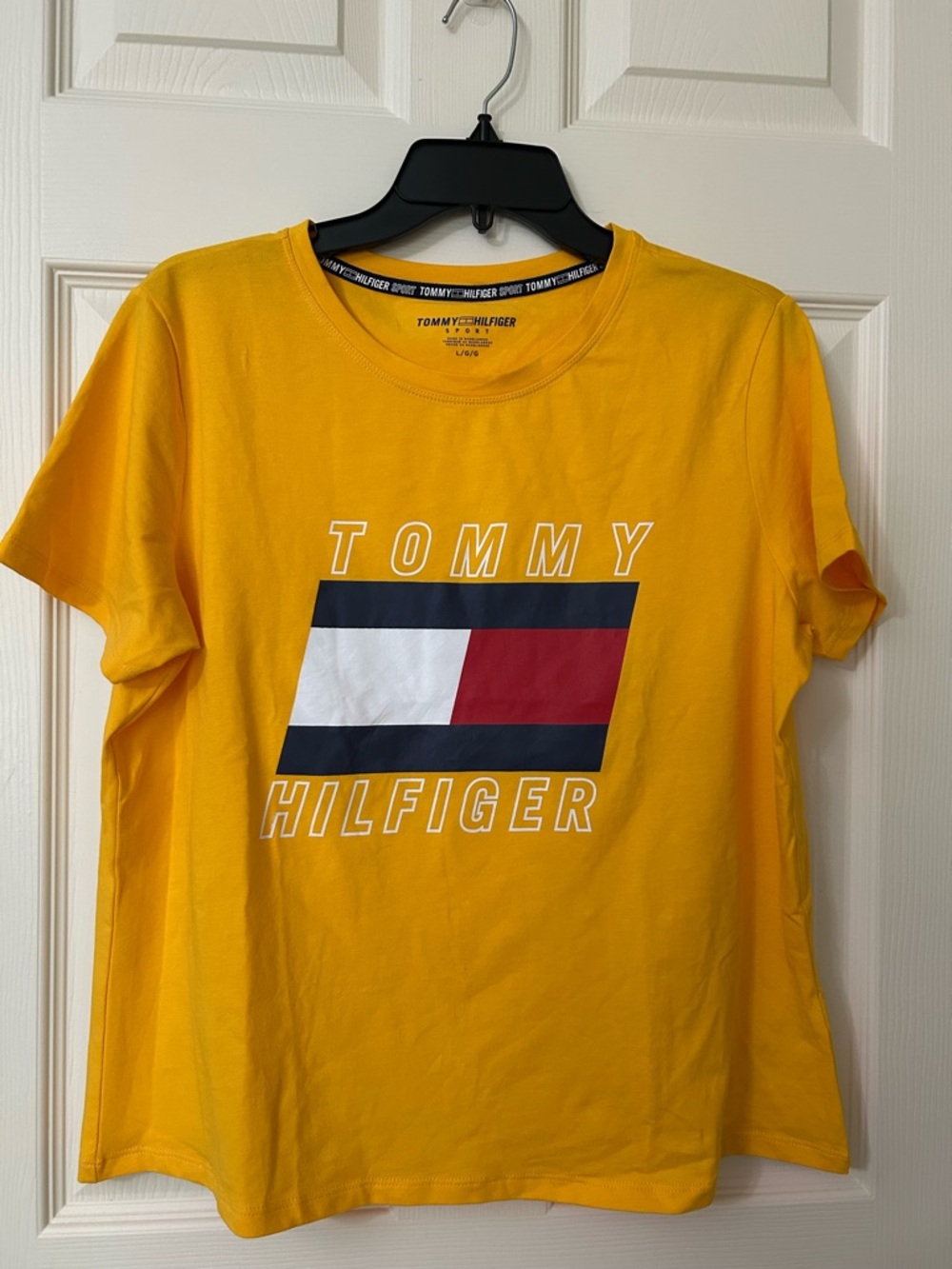 Tommy Hilfiger Sport Bright Yellow Crewneck Tee